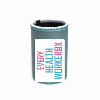 Cooler -EVERY HEALTH WORKEROX - Stubby Coolers with Base Thumbnail