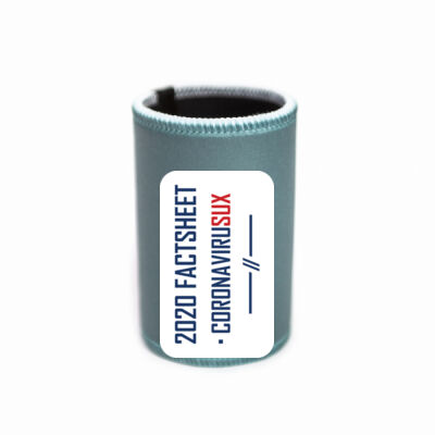 Cooler - 2020 FACTSHEET * CORONAVIRUSUX (that's it) - Stubby Coolers with Base Thumbnail